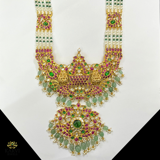 Majestic 22kt Gold Lakshmi Long Necklace